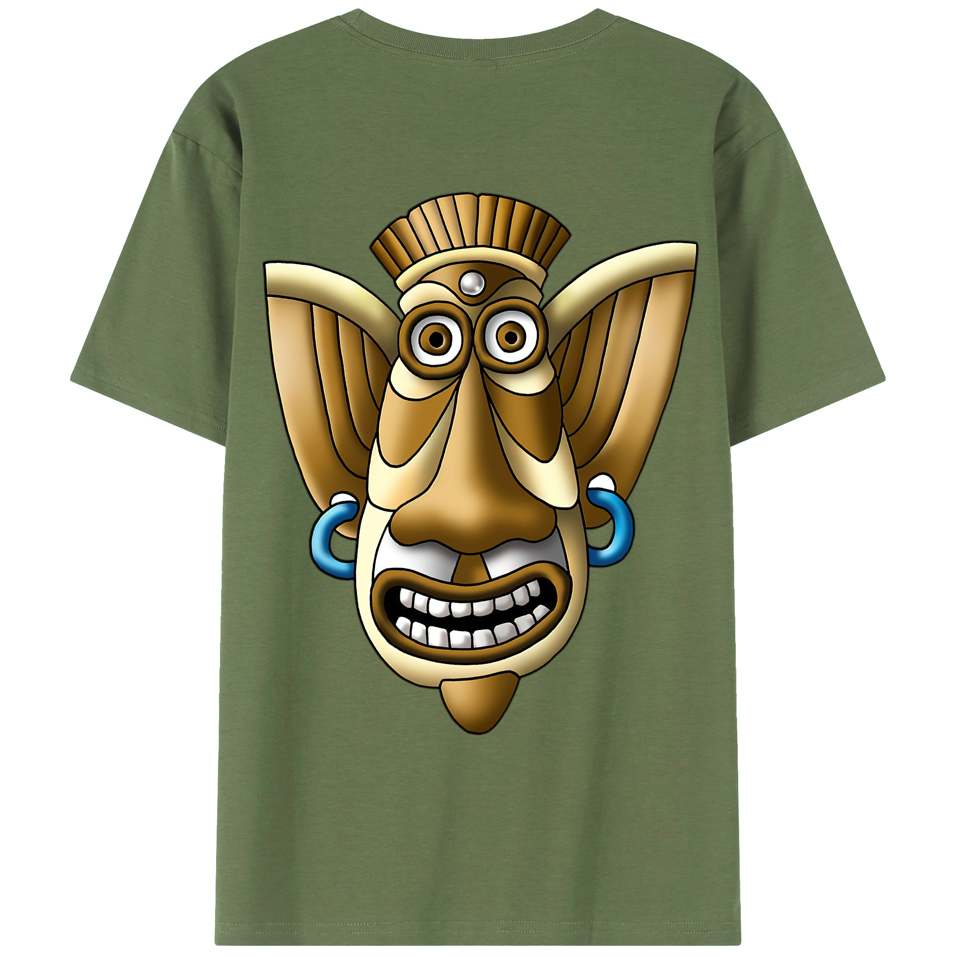 （画像用） ドラゴンクエスト Doragon Kuesuto Dragon Quest 綿100％ メンズ半袖Tシャツ（バックプリント） 通気性